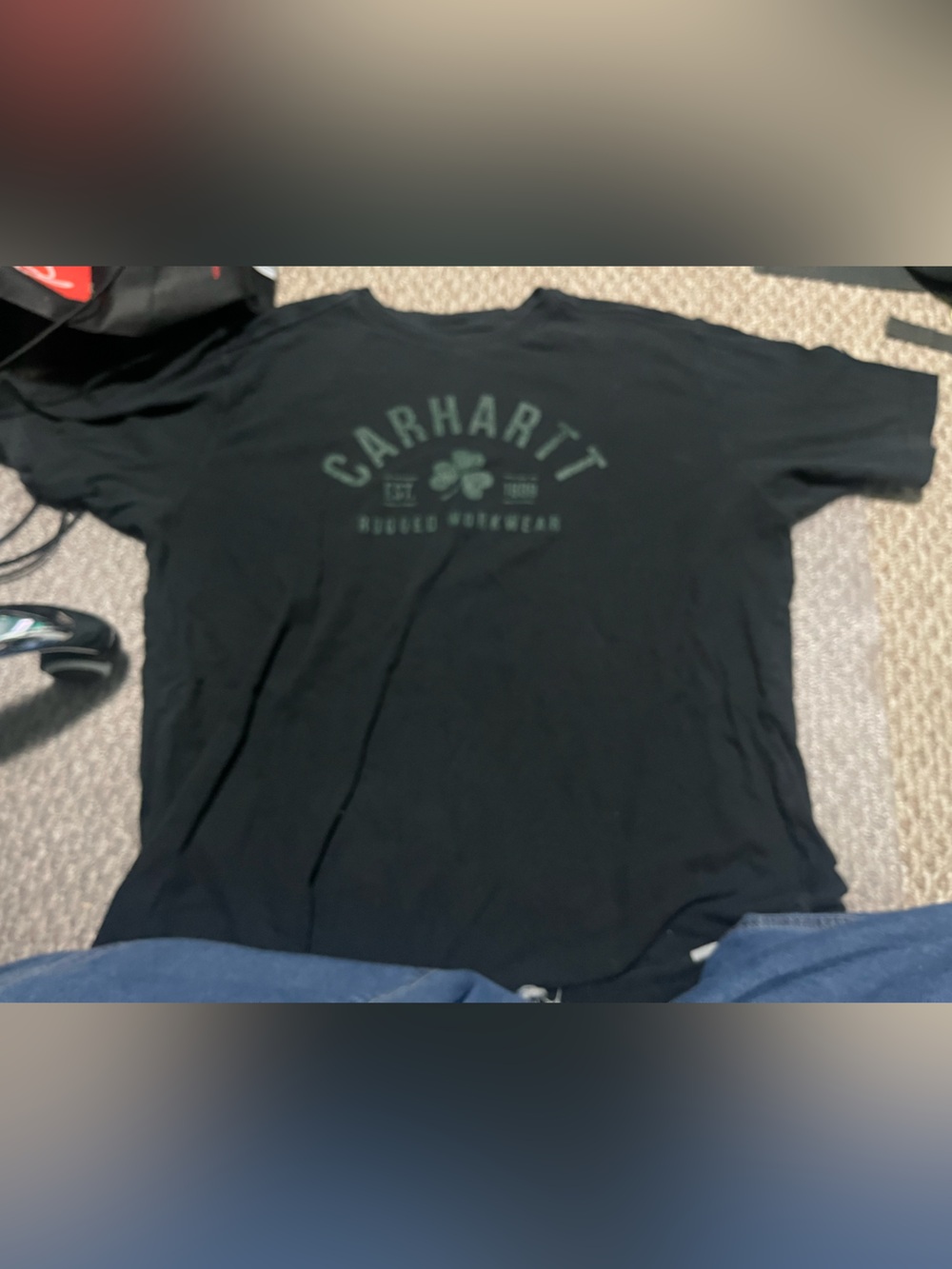 Men’s XL TALL clover carhartt t shirt
